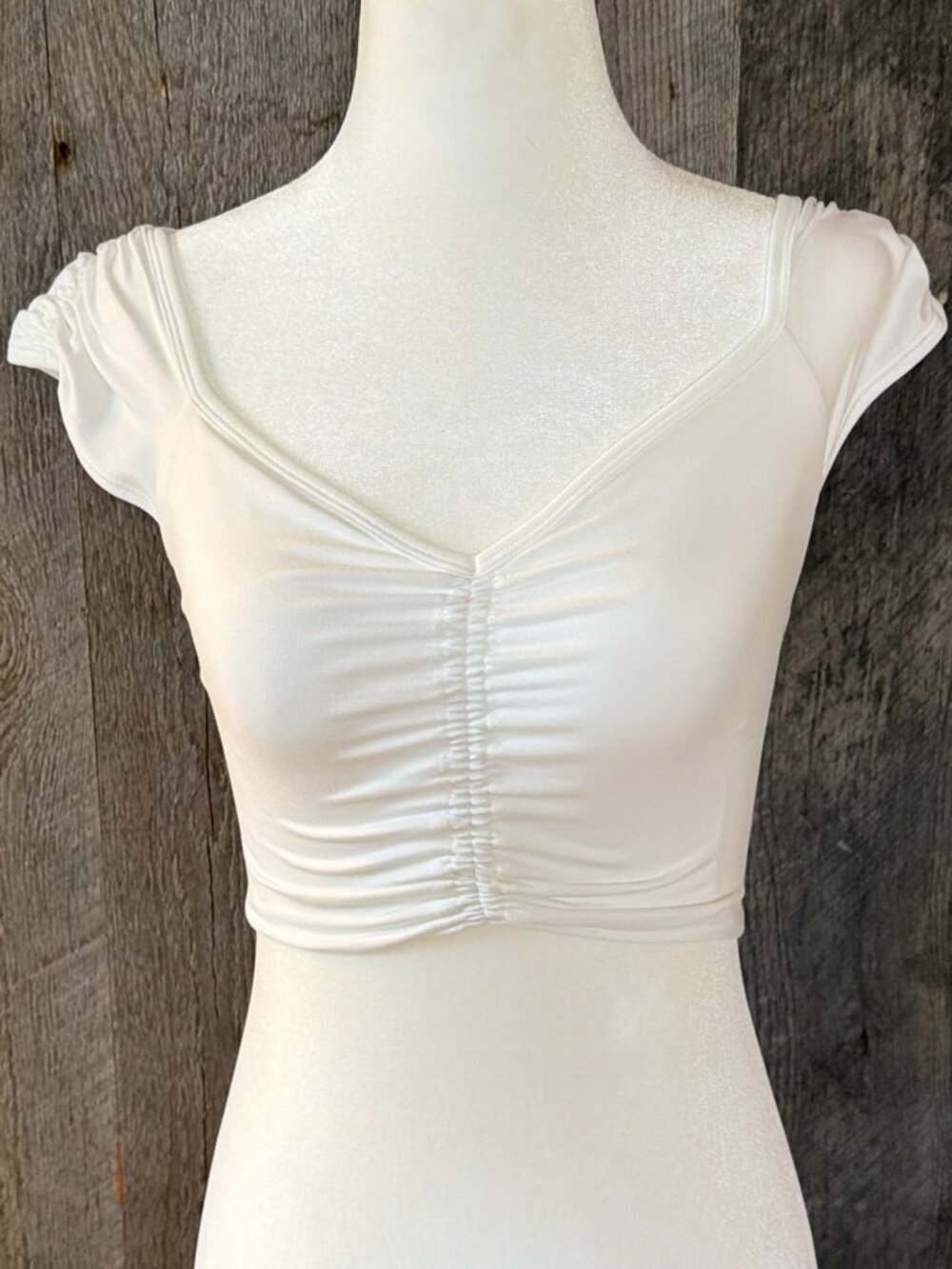 FP Movement White Crop Size XS